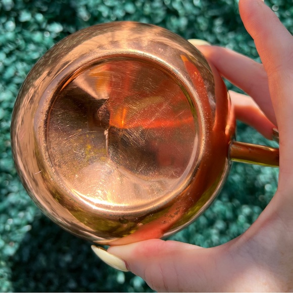Vintage copper watering can, copper home decor, houseplant watering can - Picture 6 of 7